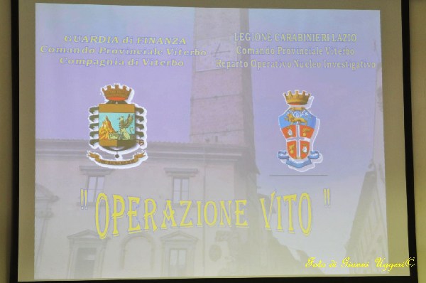 operazione vito conferenza stampa guardia di finanza blitz antidroga 