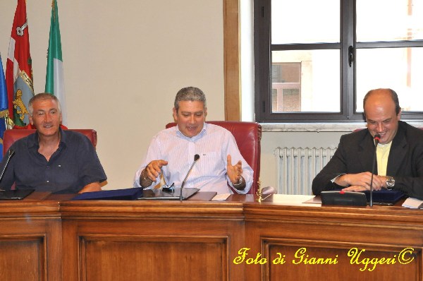 marcello meroi presidente provincia viterbo andrea danti assessore sport 