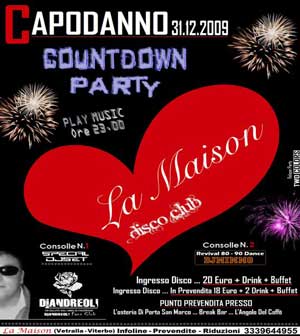 la maison vetralla capodanno