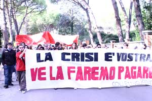 corteo studenti gelmini manifestazione protesta 