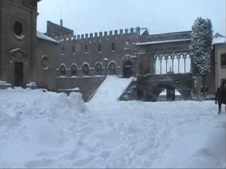 neve viterbo nevicata